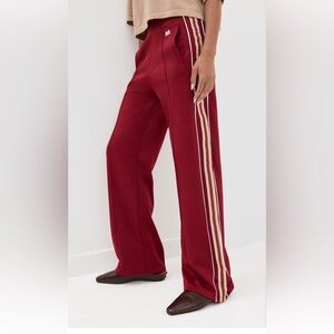 Wales Bonner Red Shine Lounge Pants